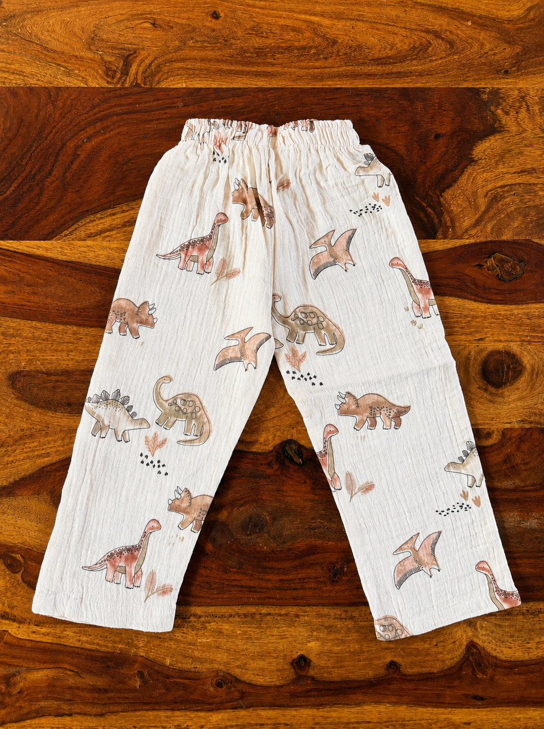 Organic Muslin Shirt & Pant Set for Kids