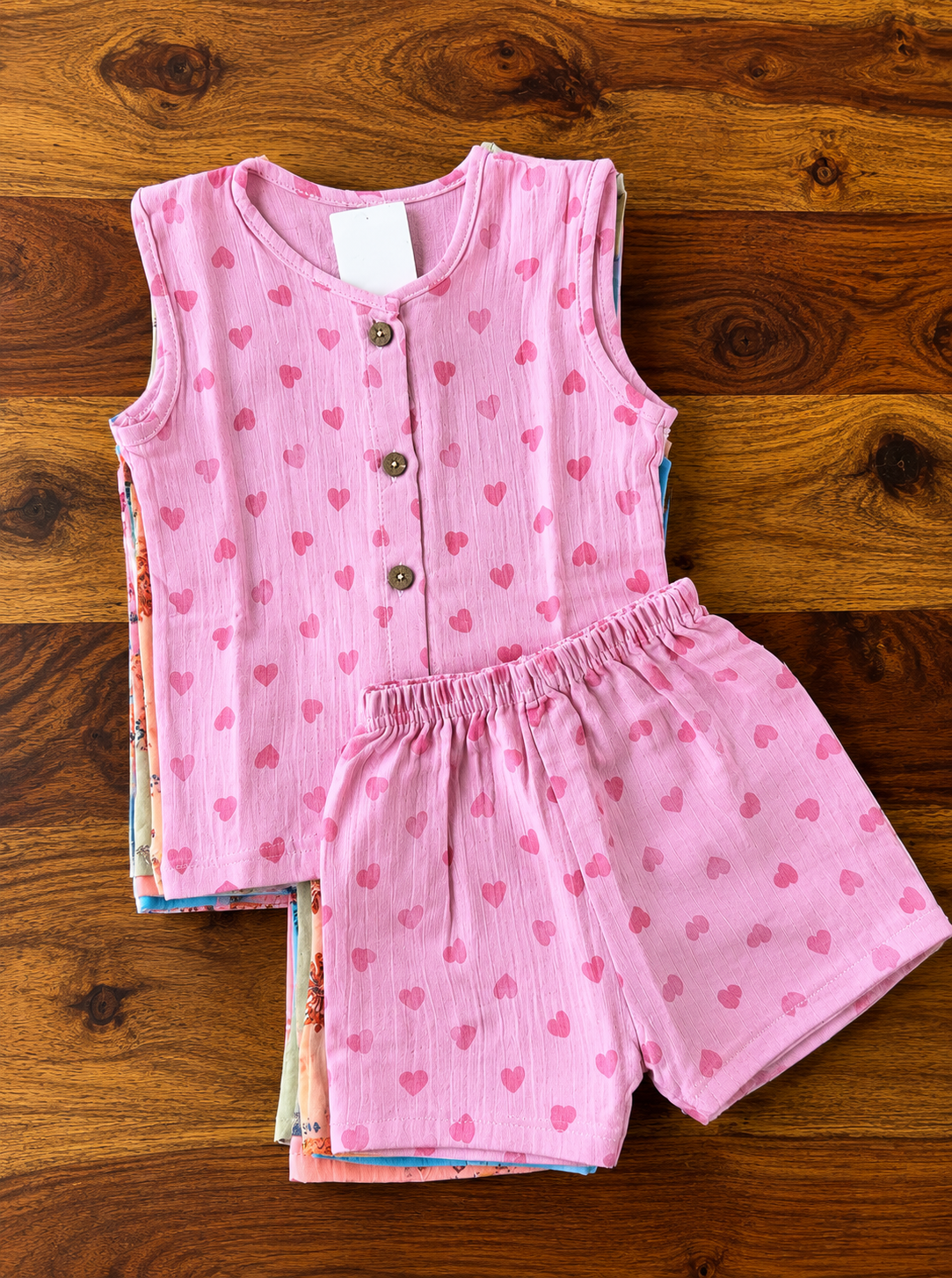 Organic Muslin Jabla with Shorts