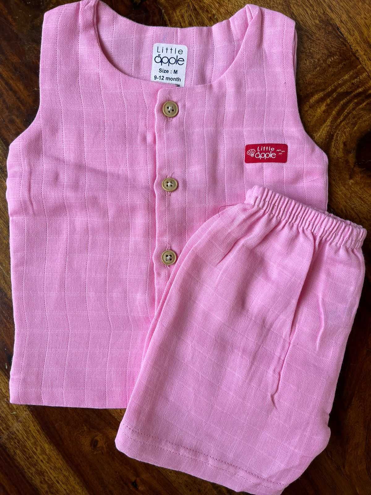 Organic Muslin Jabla with Shorts
