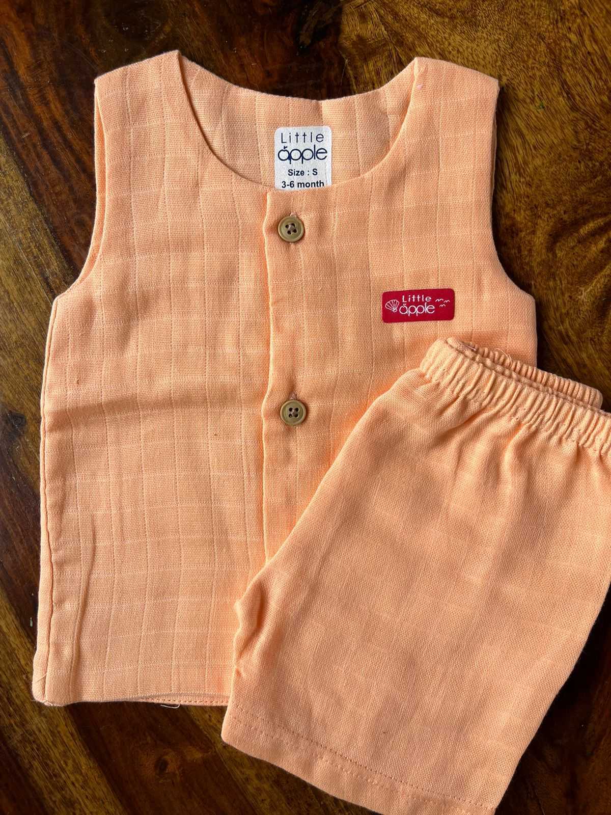 Organic Muslin Jabla with Shorts