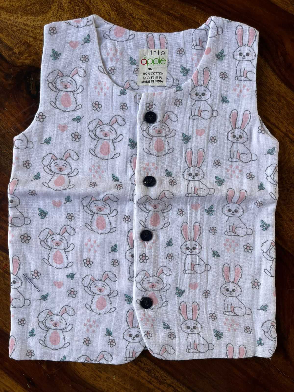Pure Organic Muslin Cotton Jabla