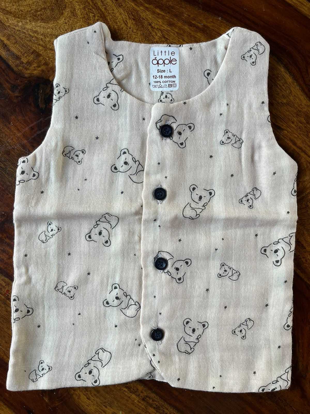Pure Organic Muslin Cotton Jabla