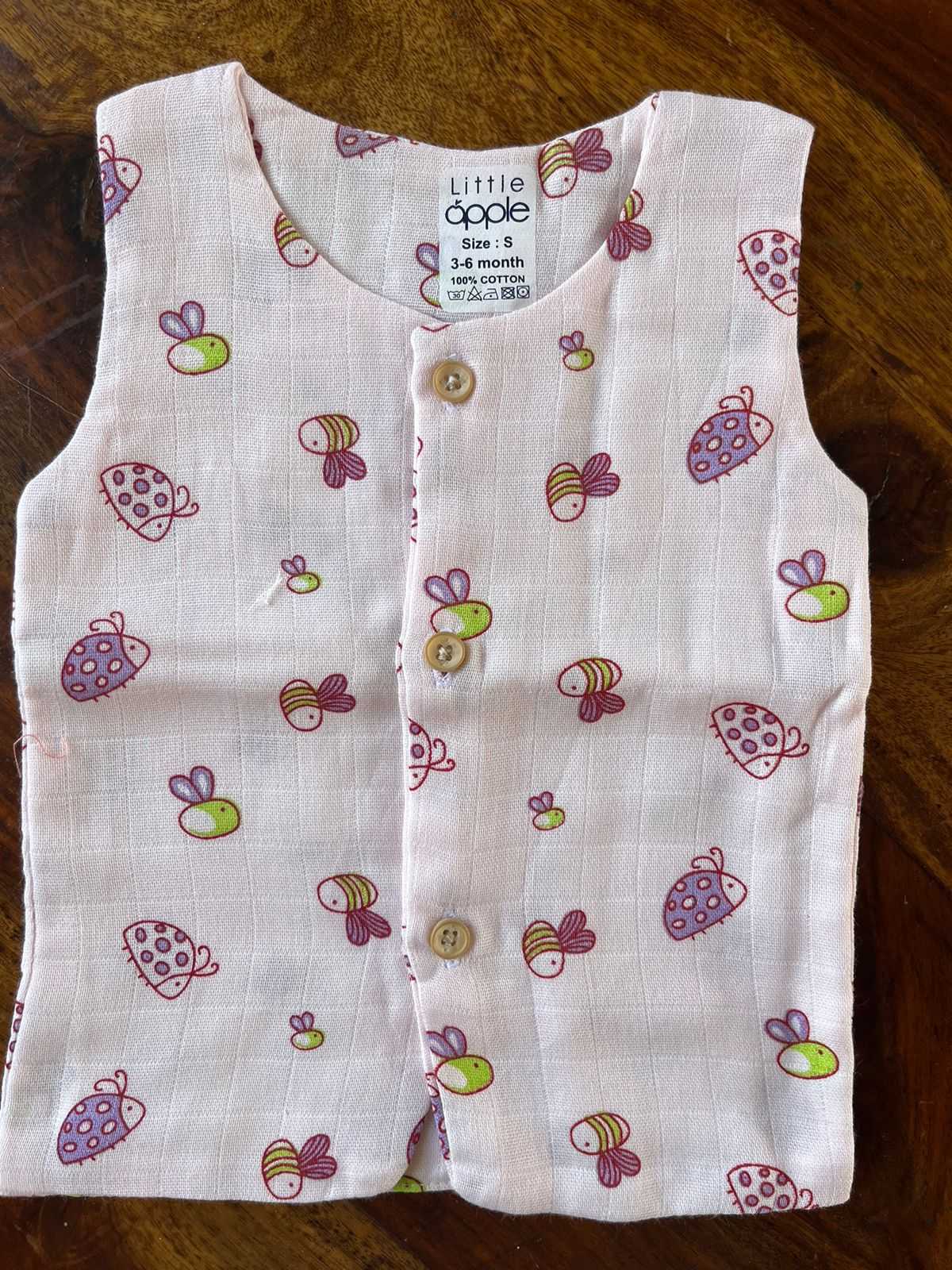 Pure Organic Muslin Cotton Jabla