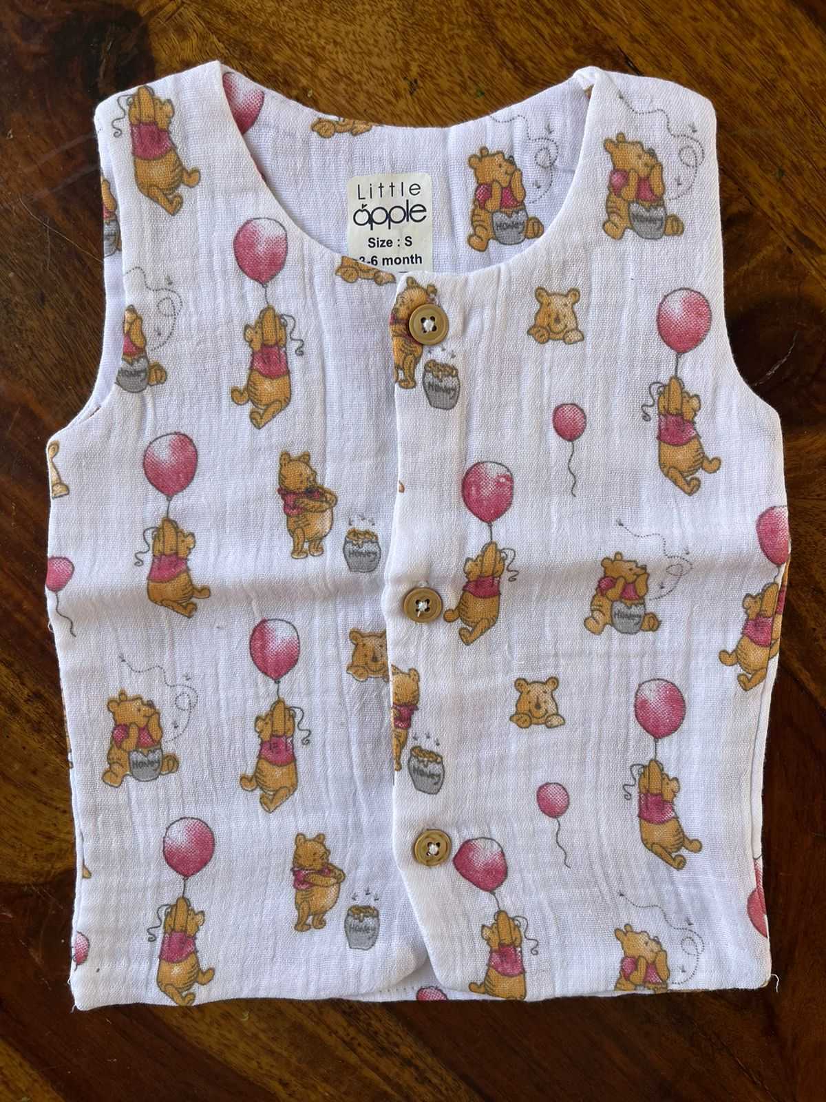 Pure Organic Muslin Cotton Jabla