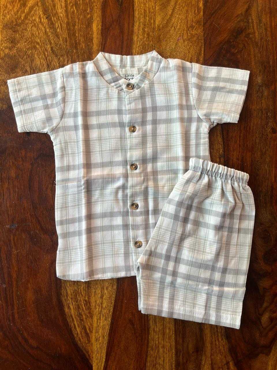Muslin Collared Co-Ord Set