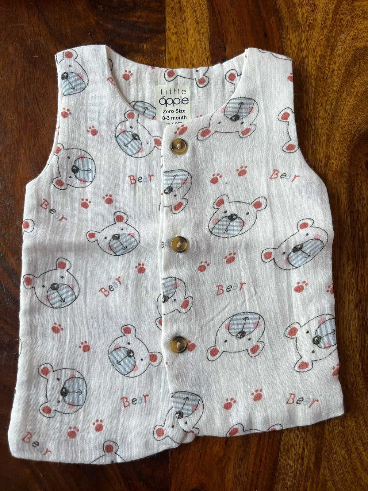 Pure Organic Muslin Cotton Jabla