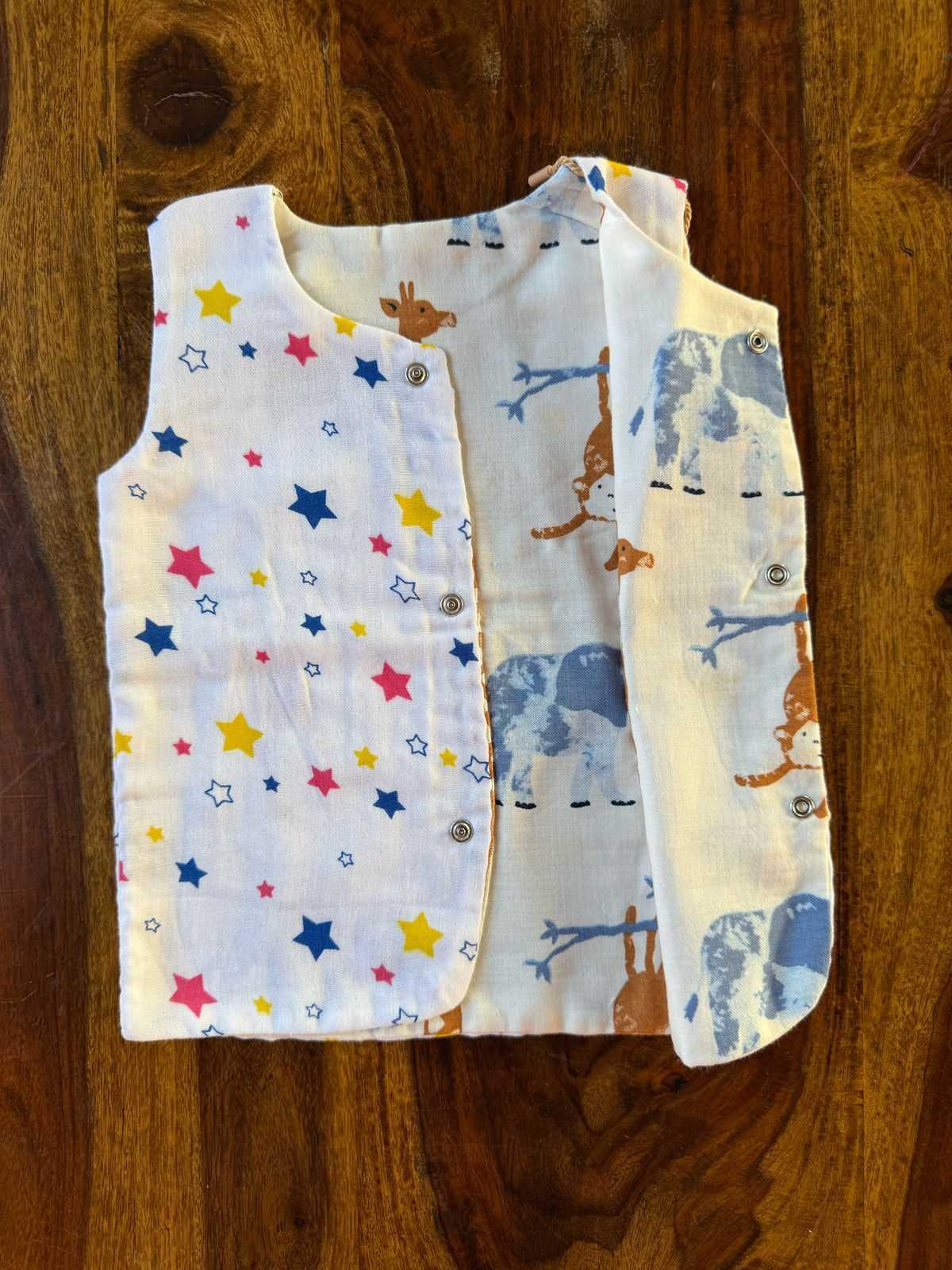 Reversible Organic Muslin Jabla