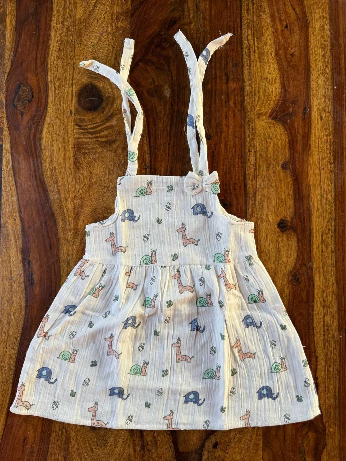 Organic Muslin Knot Frock