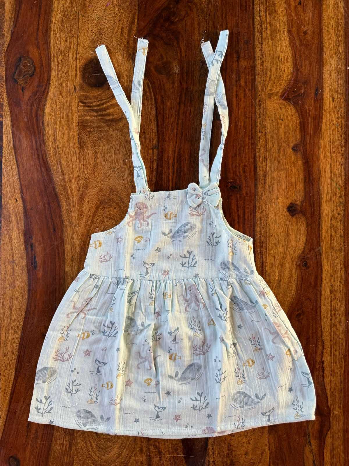 Organic Muslin Knot Frock
