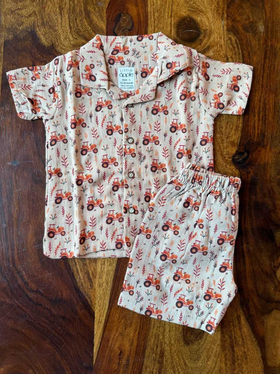 Muslin Collared Co-Ord Set