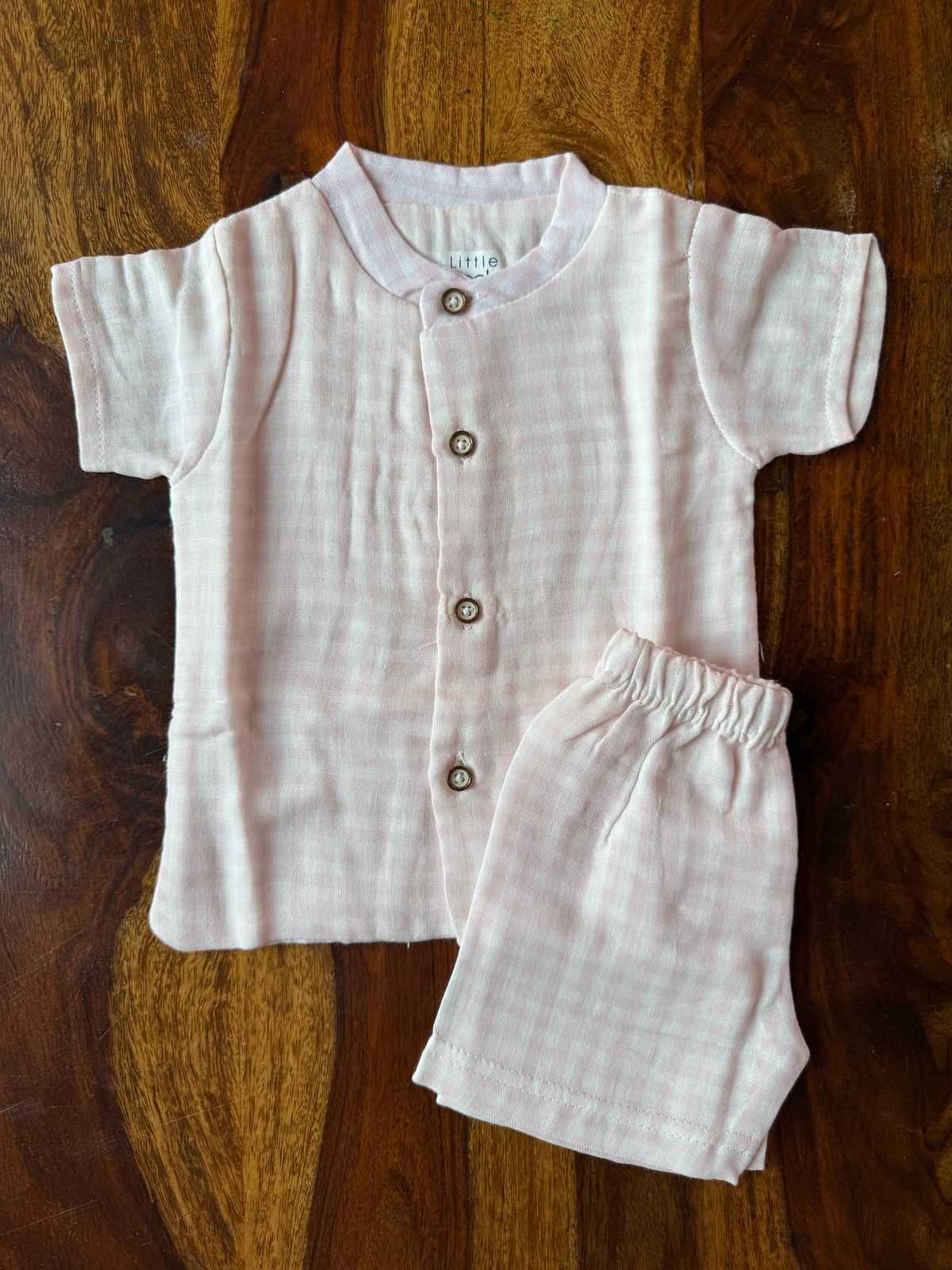 Muslin Collared Co-Ord Set