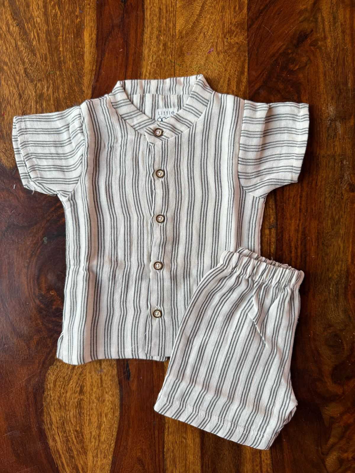 Muslin Collared Co-Ord Set