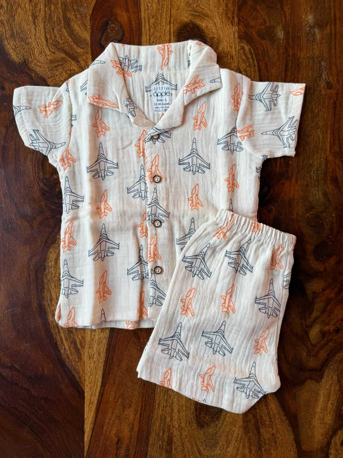 Muslin Collared Co-Ord Set