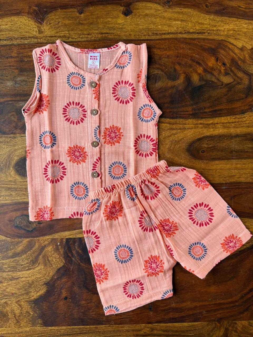 Organic Muslin Jabla with Shorts