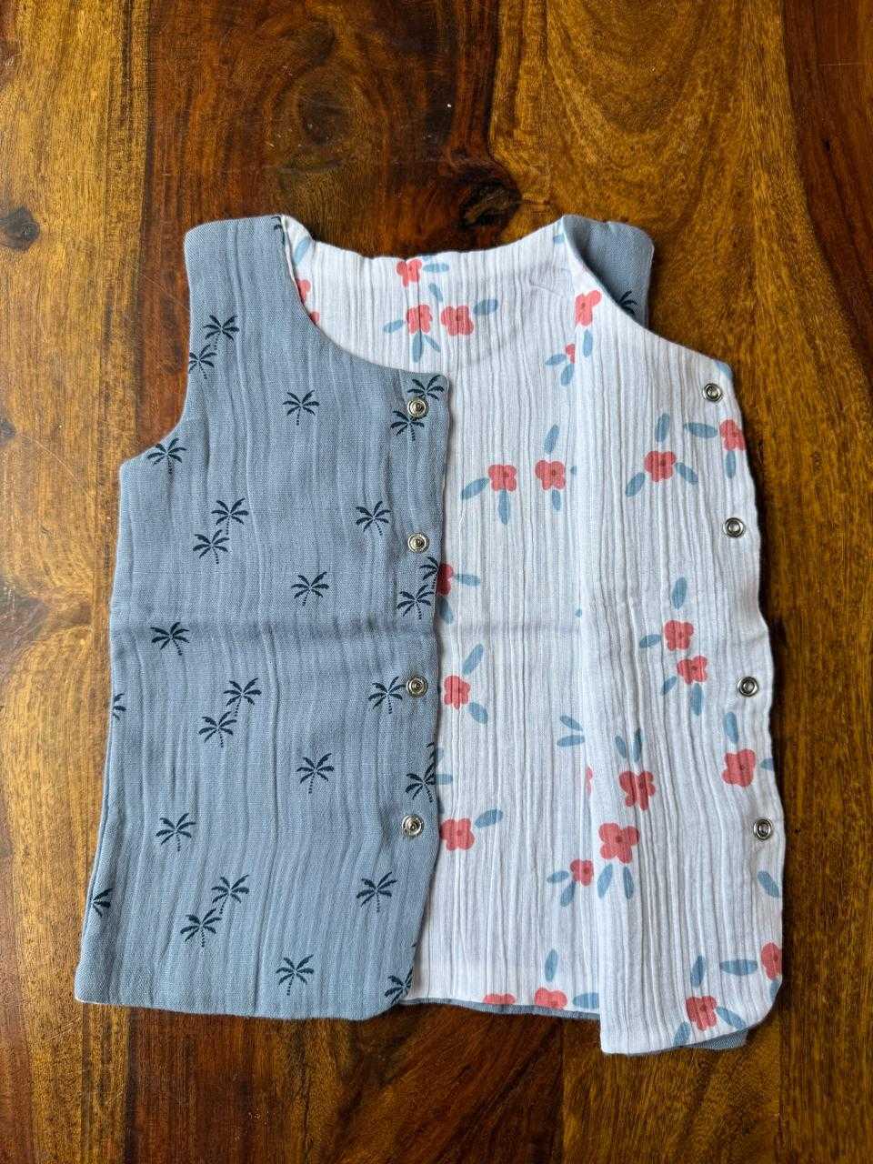 Reversible Organic Muslin Jabla