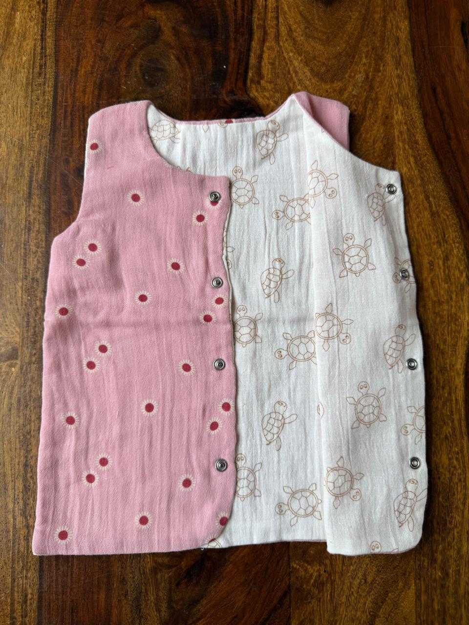 Reversible Organic Muslin Jabla