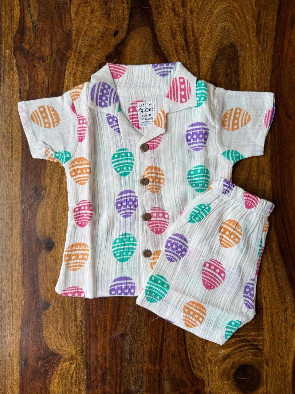 Muslin Collared Co-Ord Set