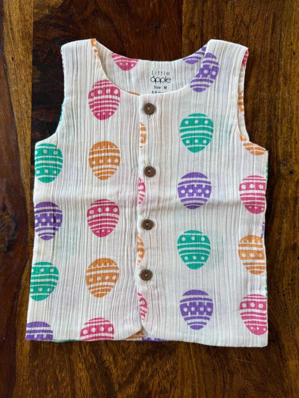 Pure Organic Muslin Cotton Jabla