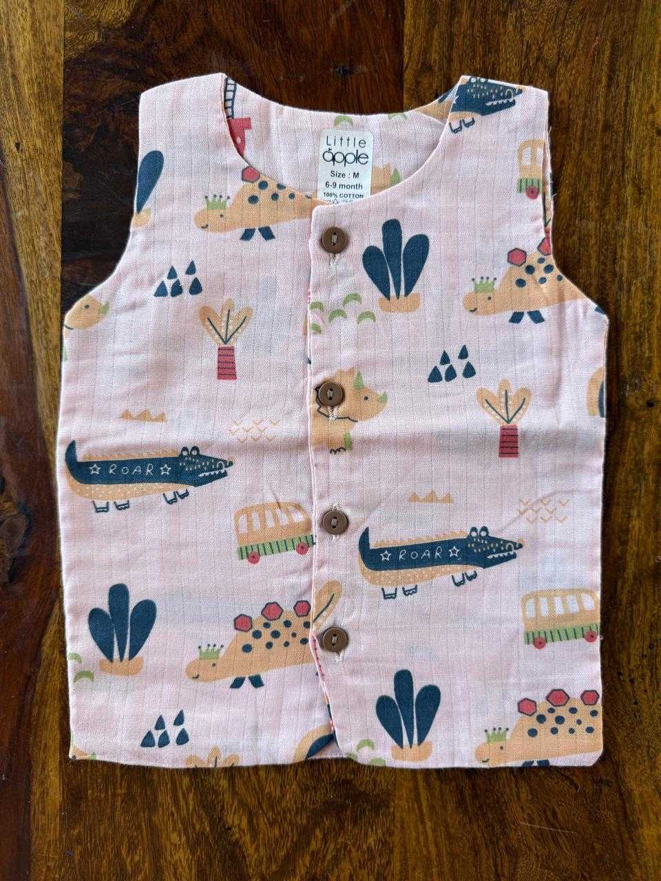 Pure Organic Muslin Cotton Jabla