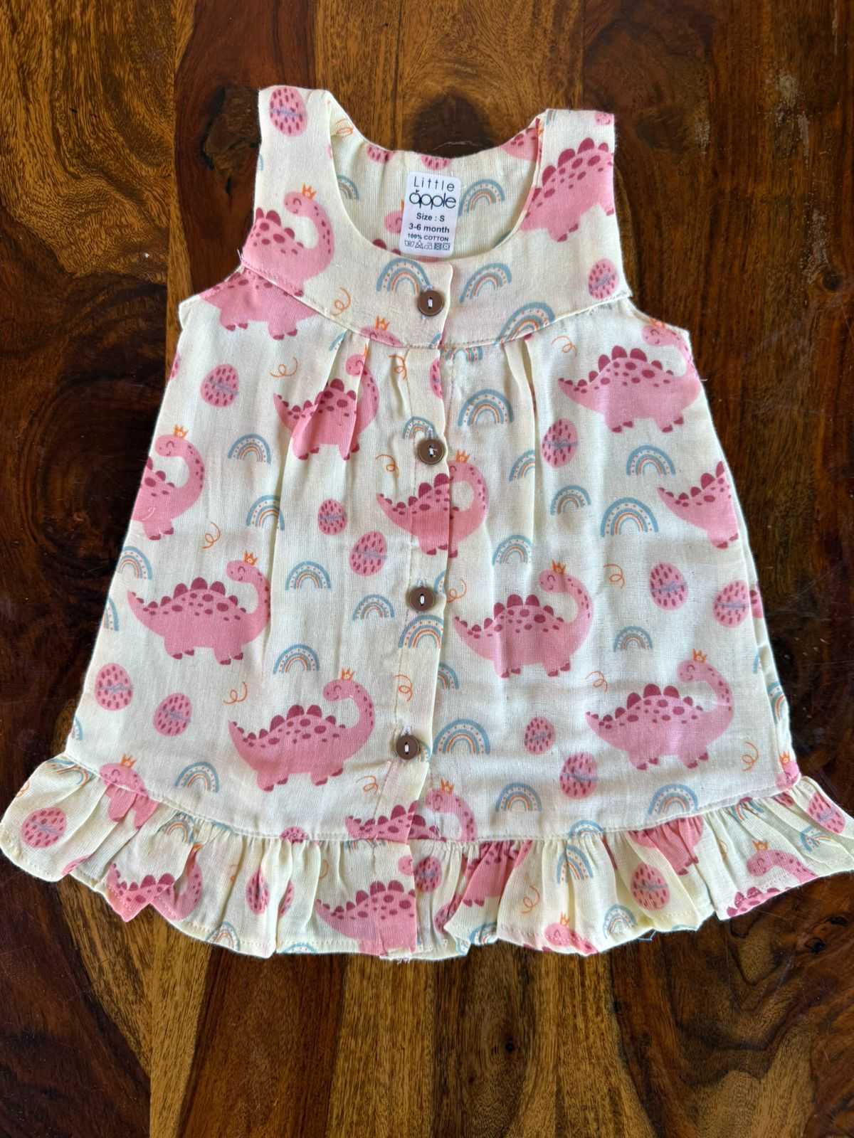 Organic Muslin Flared Dress