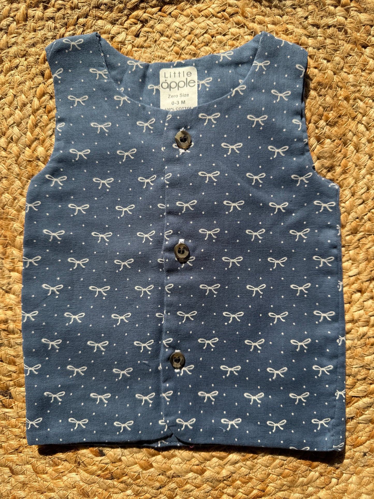 Pure Organic Muslin Cotton Jabla