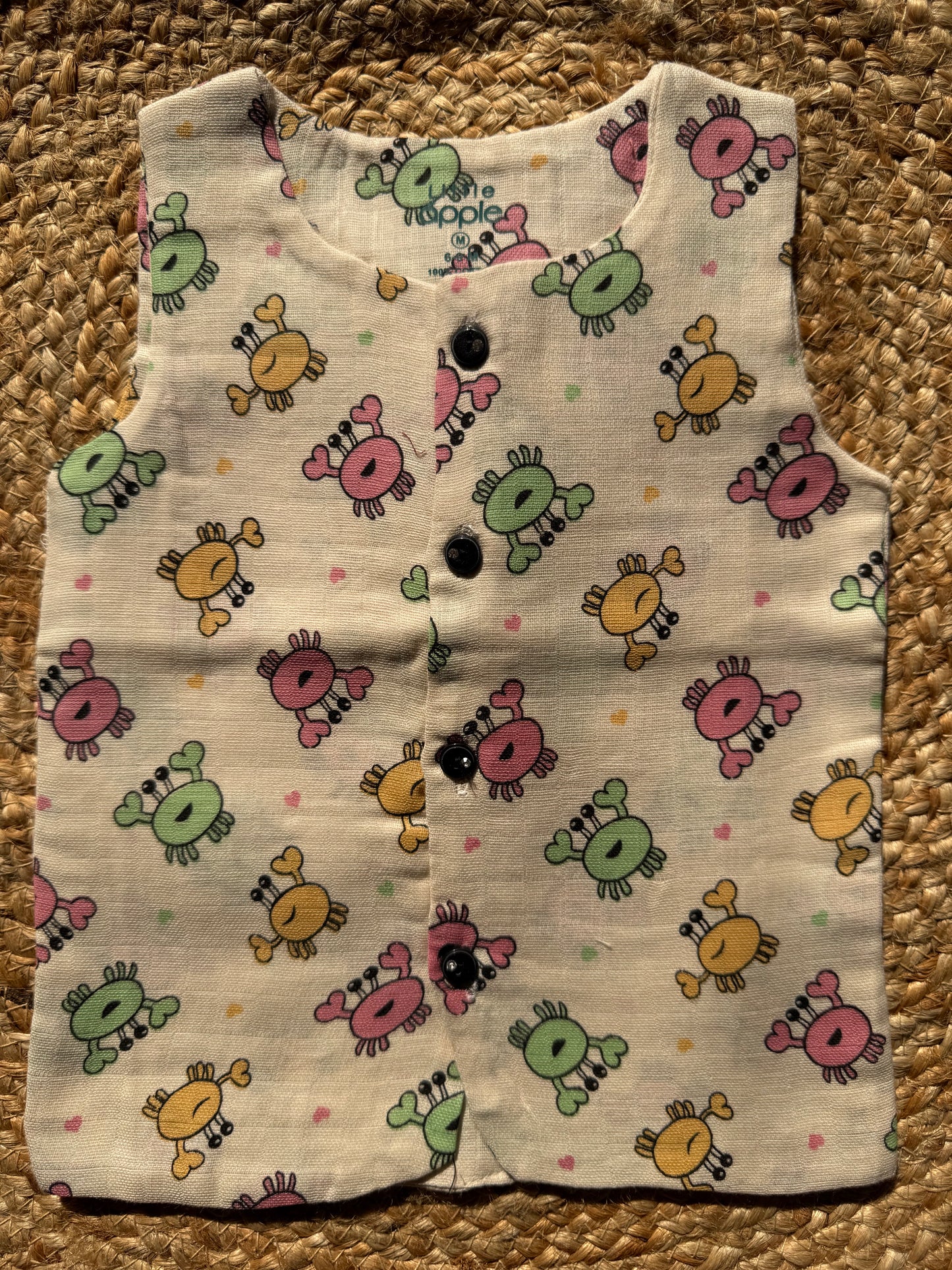 Pure Organic Muslin Cotton Jabla
