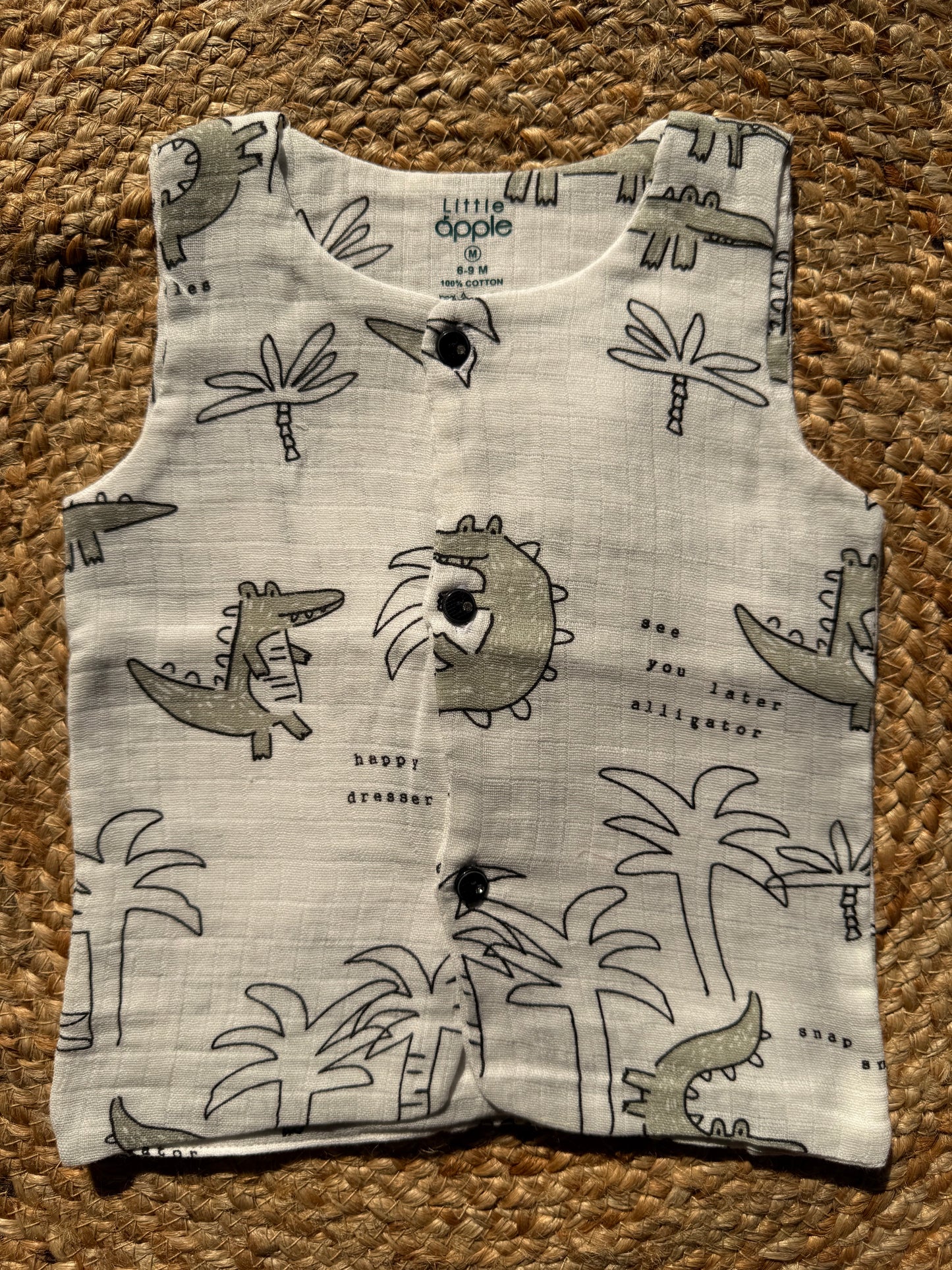 Pure Organic Muslin Cotton Jabla