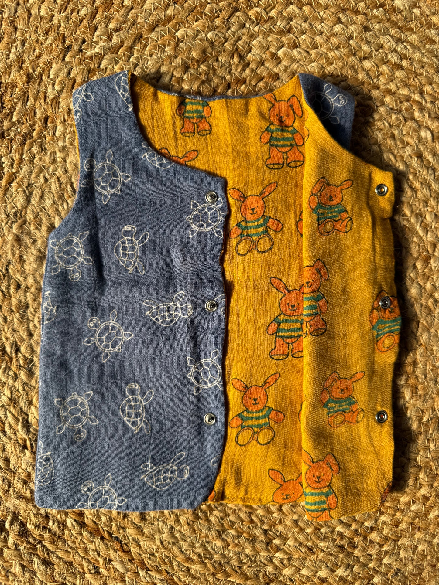 Reversible Organic Muslin Jabla