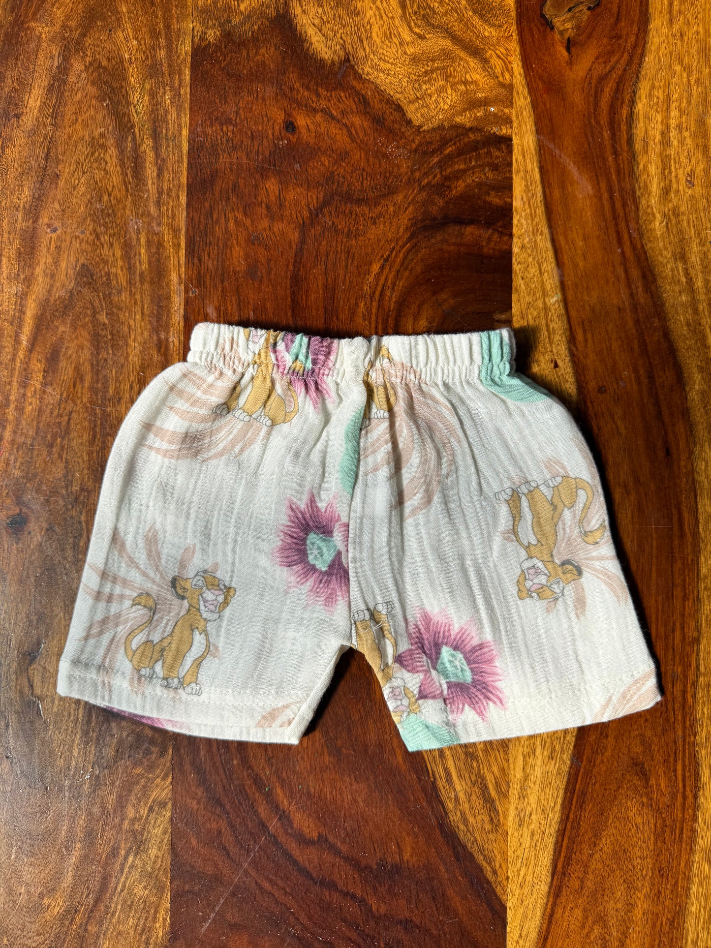 Organic Muslin Jabla with Shorts