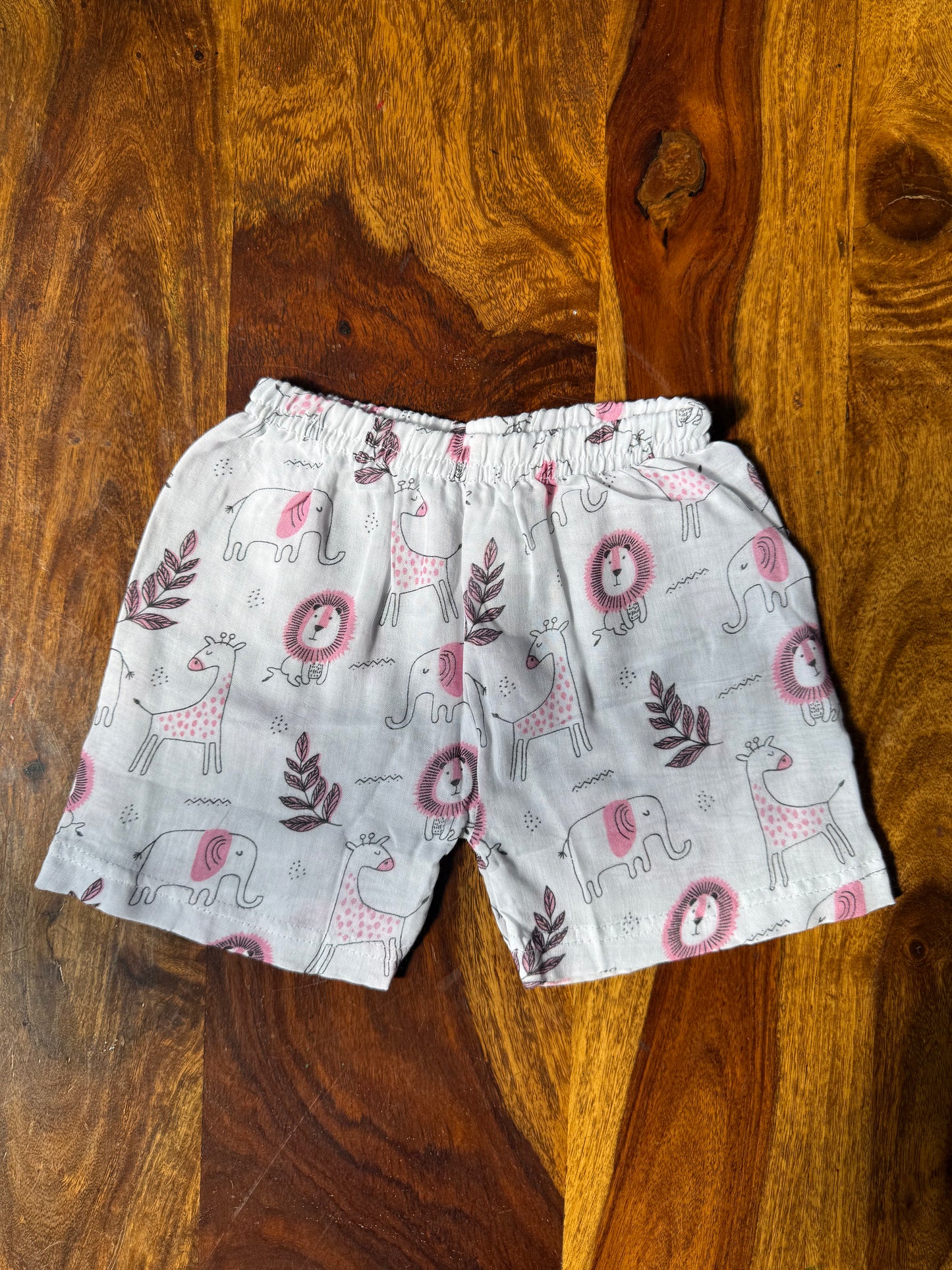 Organic Muslin Jabla with Shorts