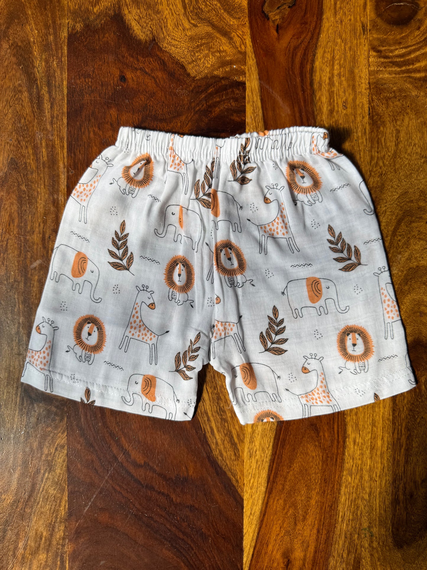 Organic Muslin Jabla with Shorts
