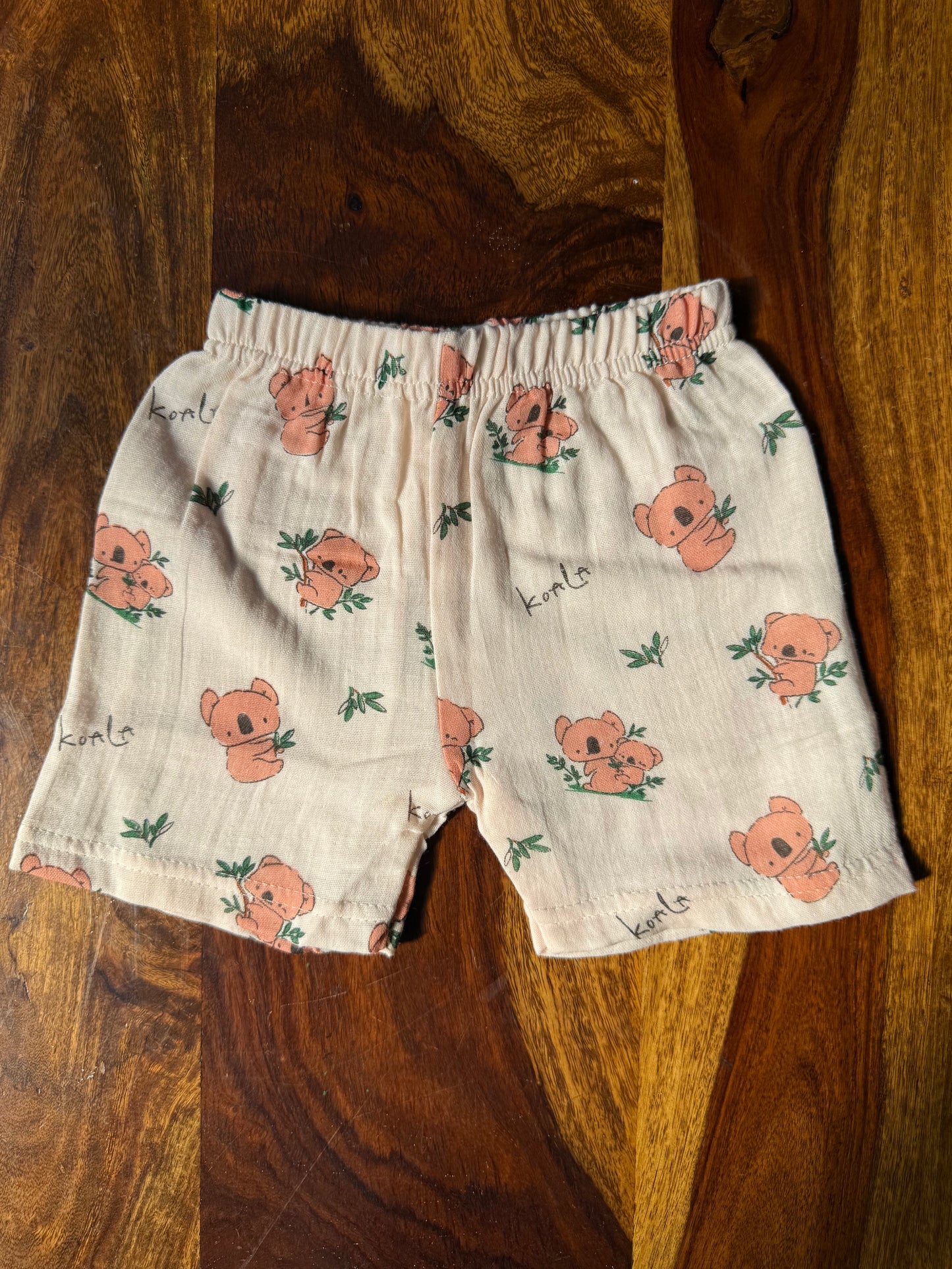 Organic Muslin Jabla with Shorts