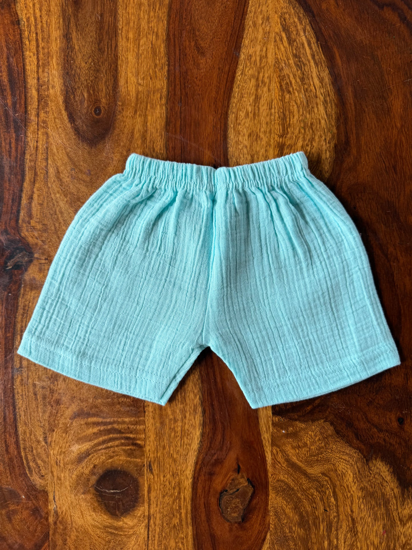 Muslin Collared Crinkled Co-Ord Set