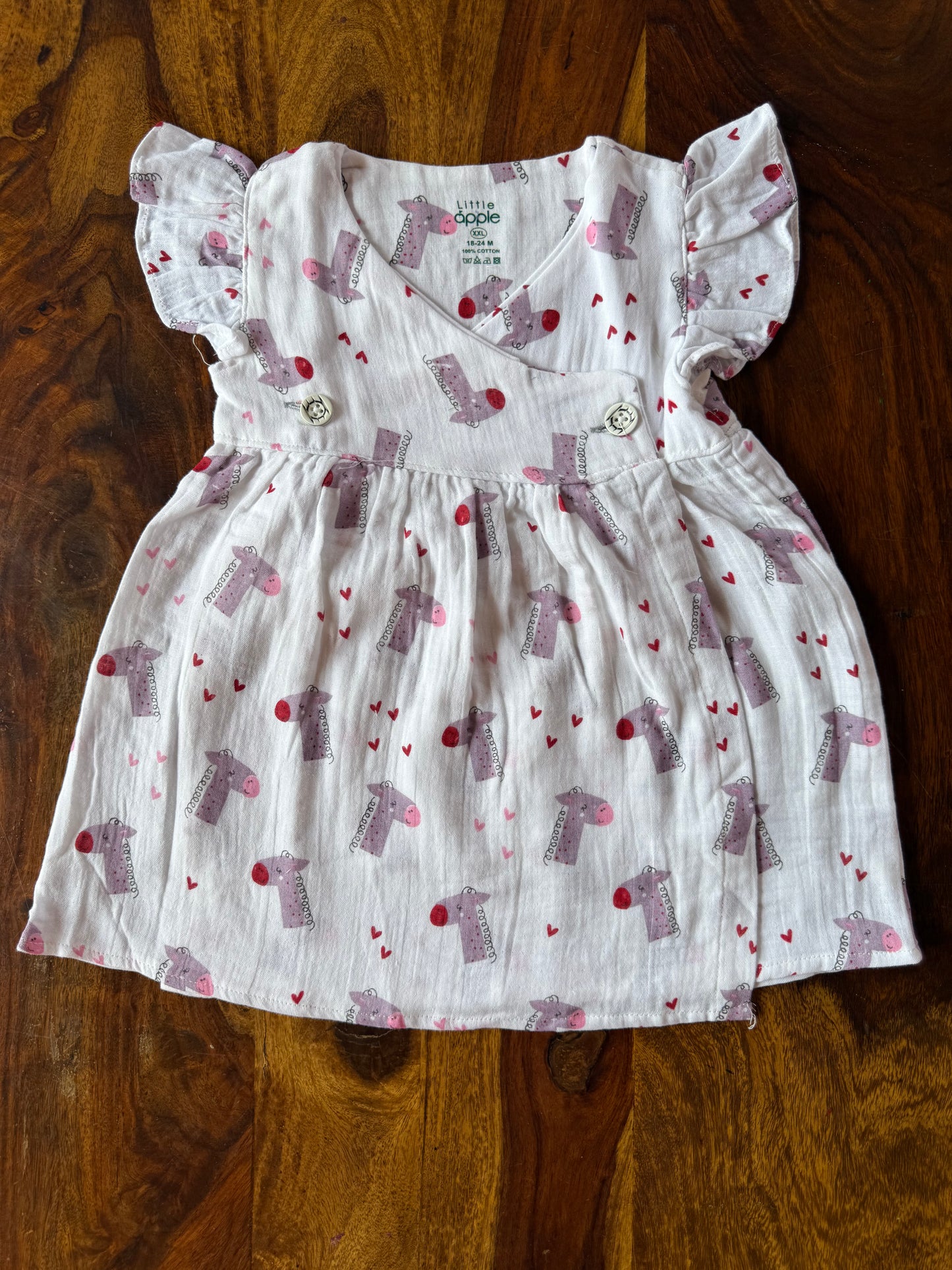 Organic Muslin Kimono Dress