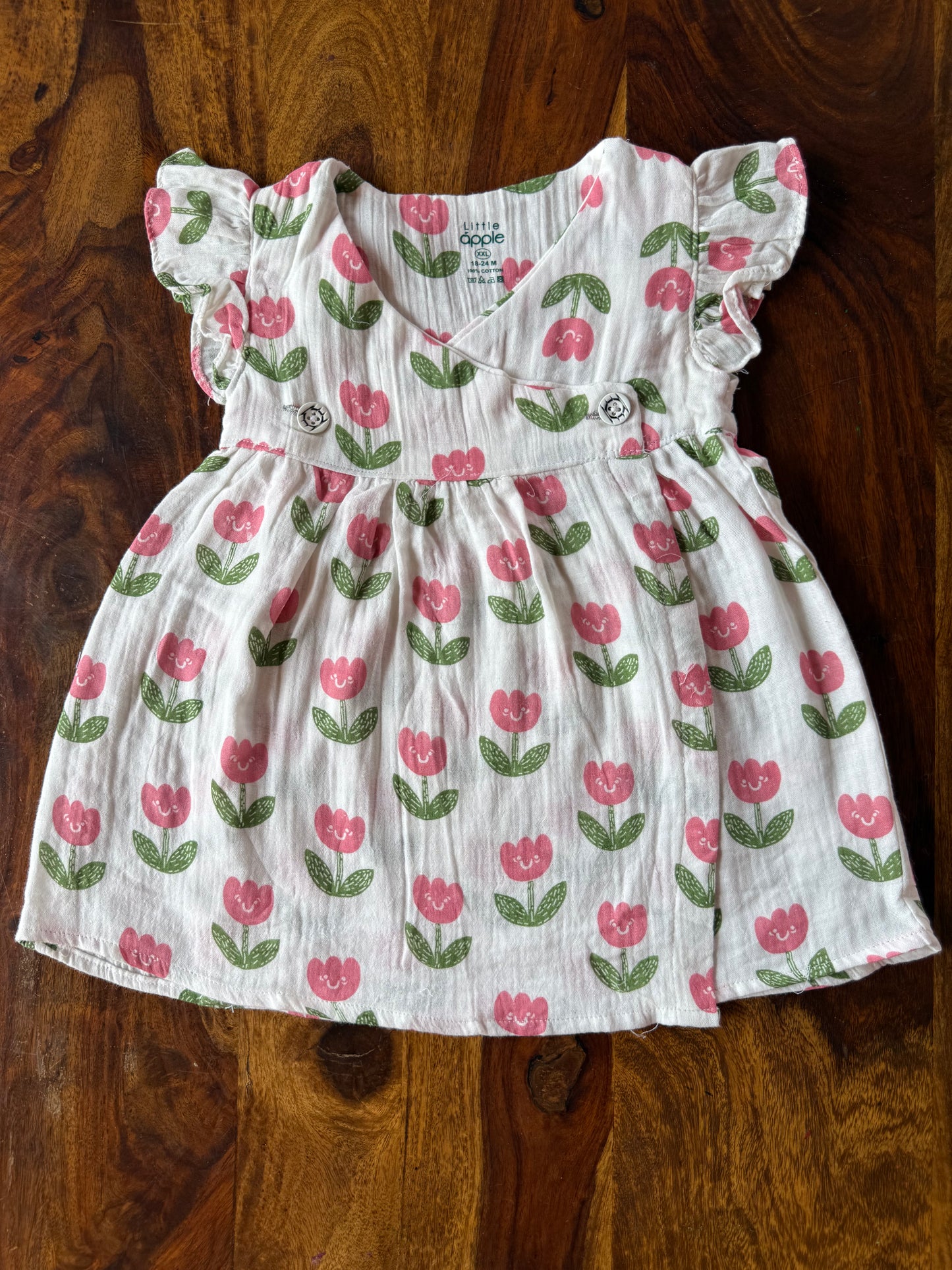 Organic Muslin Kimono Dress