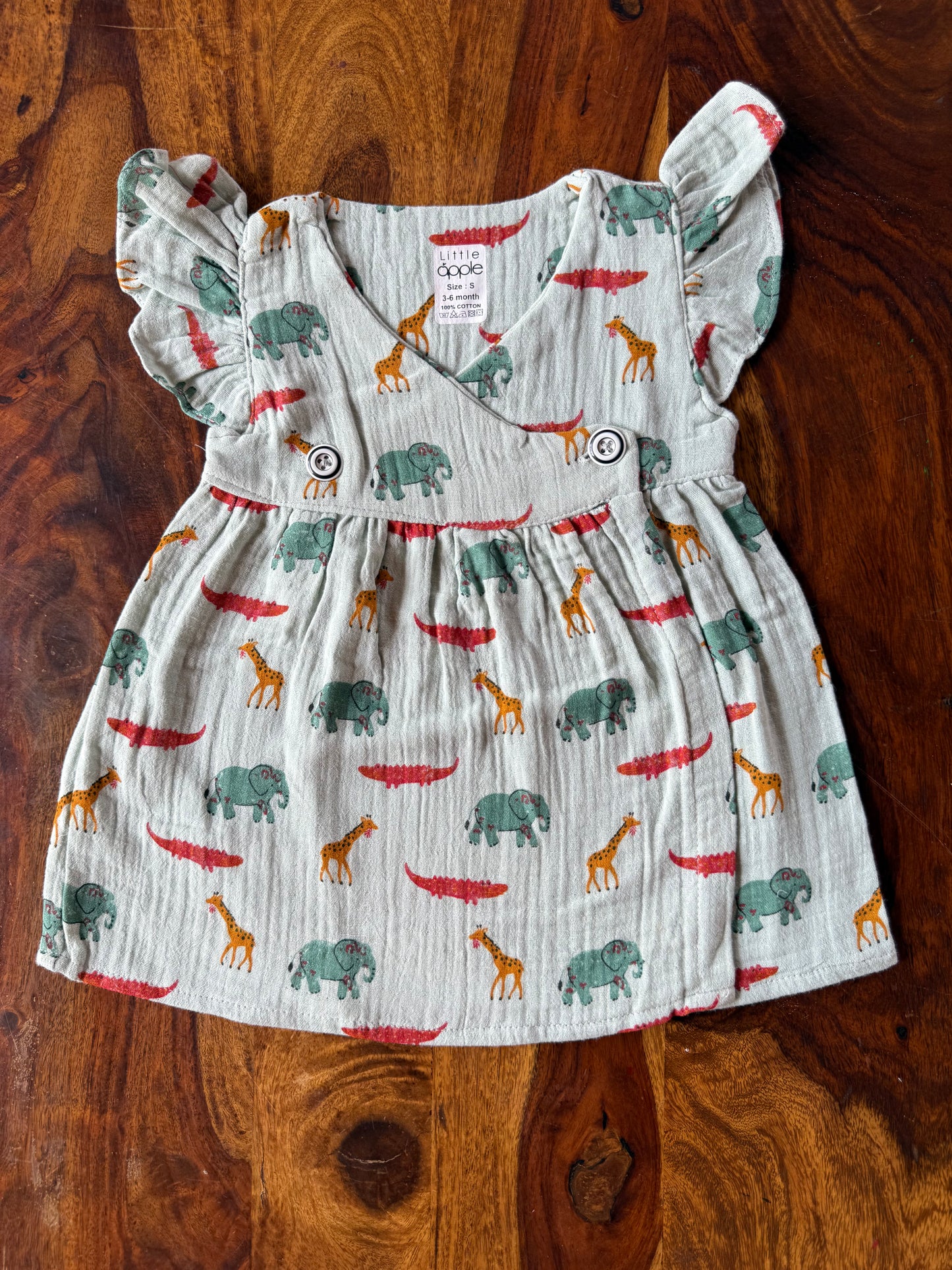 Organic Muslin Kimono Dress