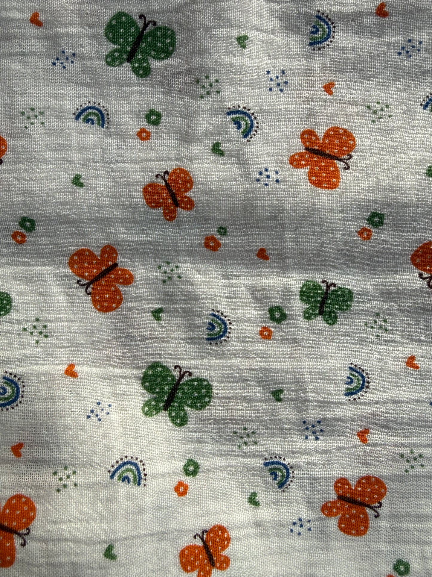 Pure Organic Muslin Cotton Swaddle