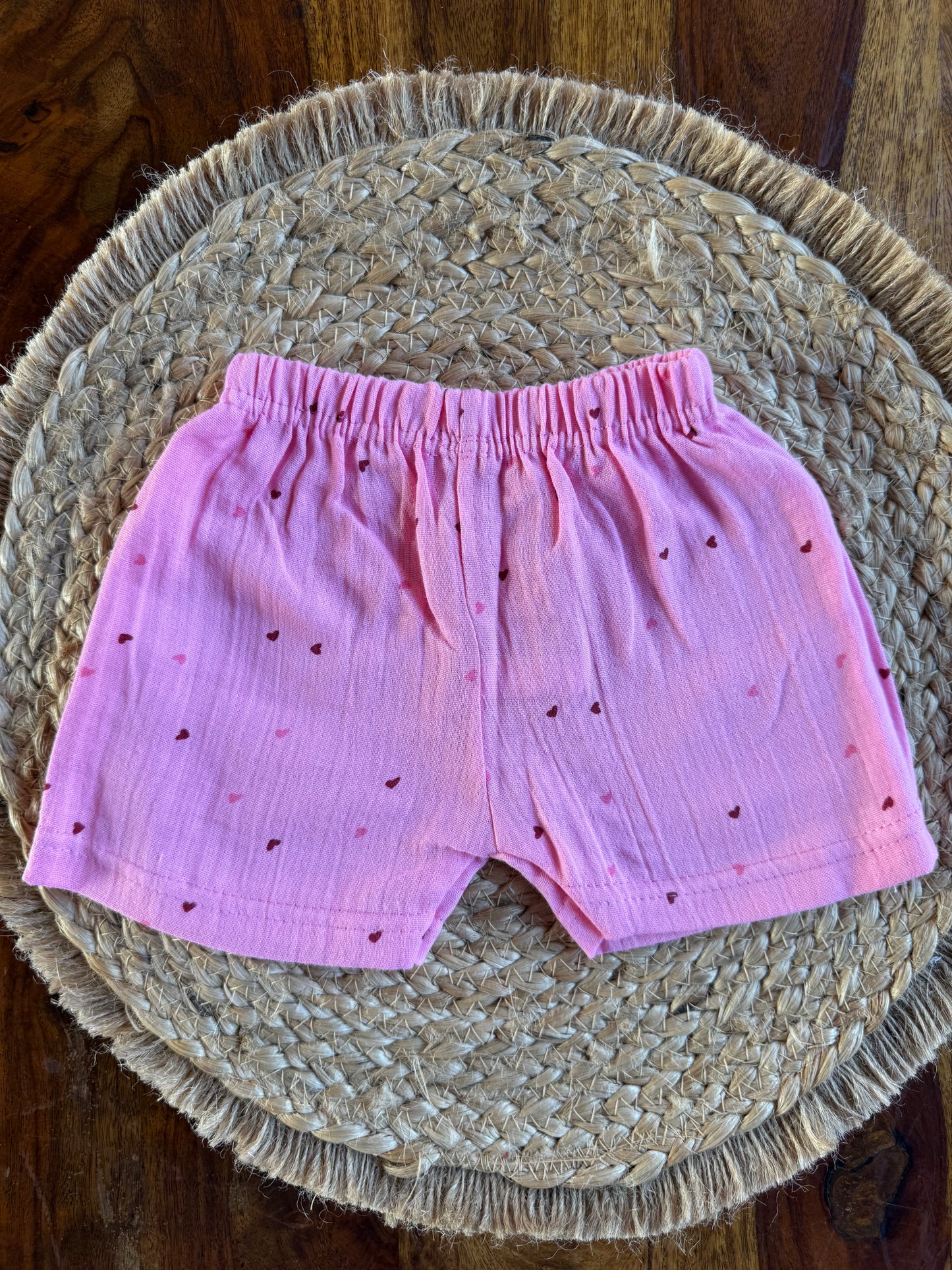 Organic Muslin Jabla with Shorts