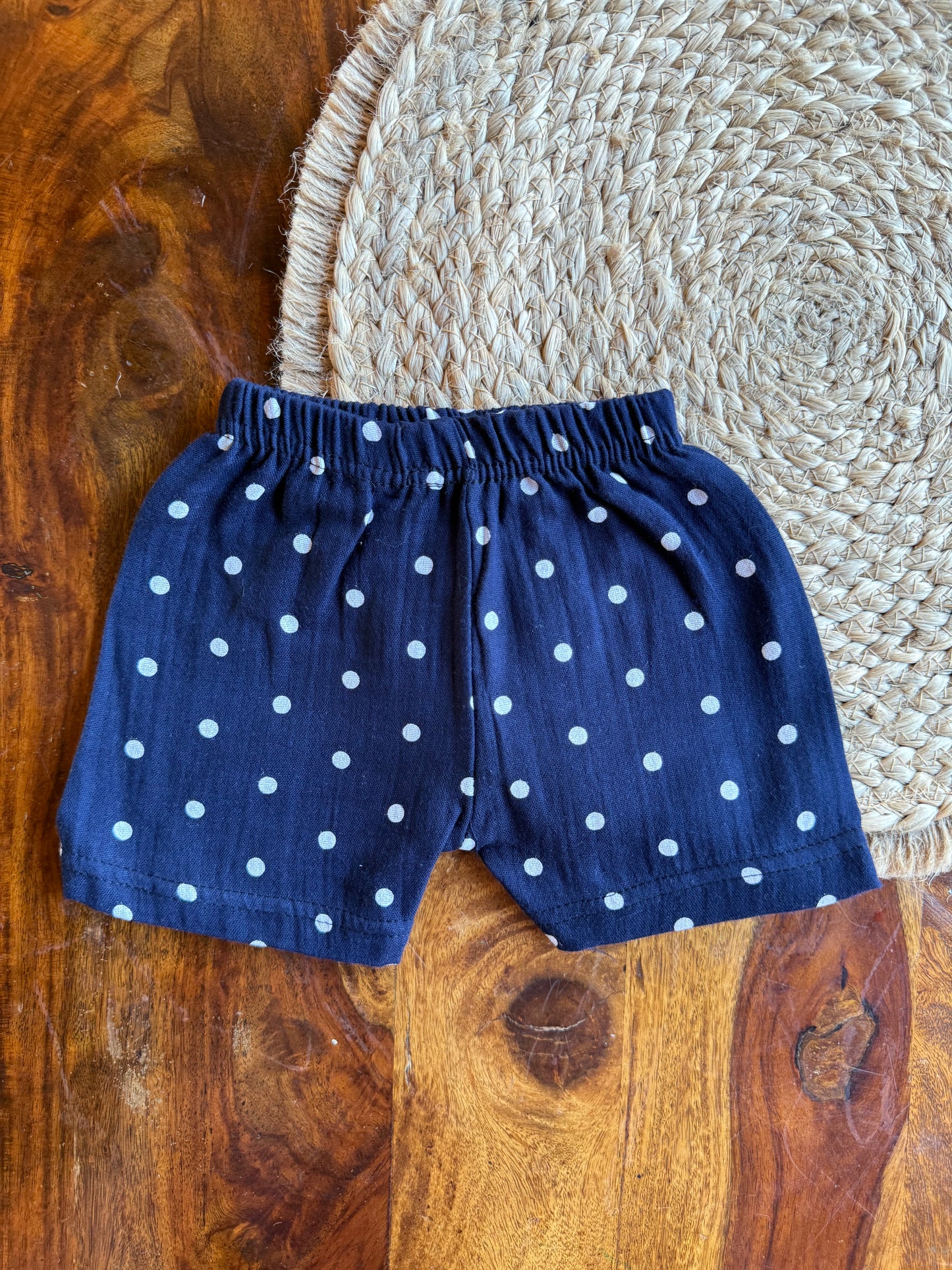 Organic Muslin Jabla with Shorts