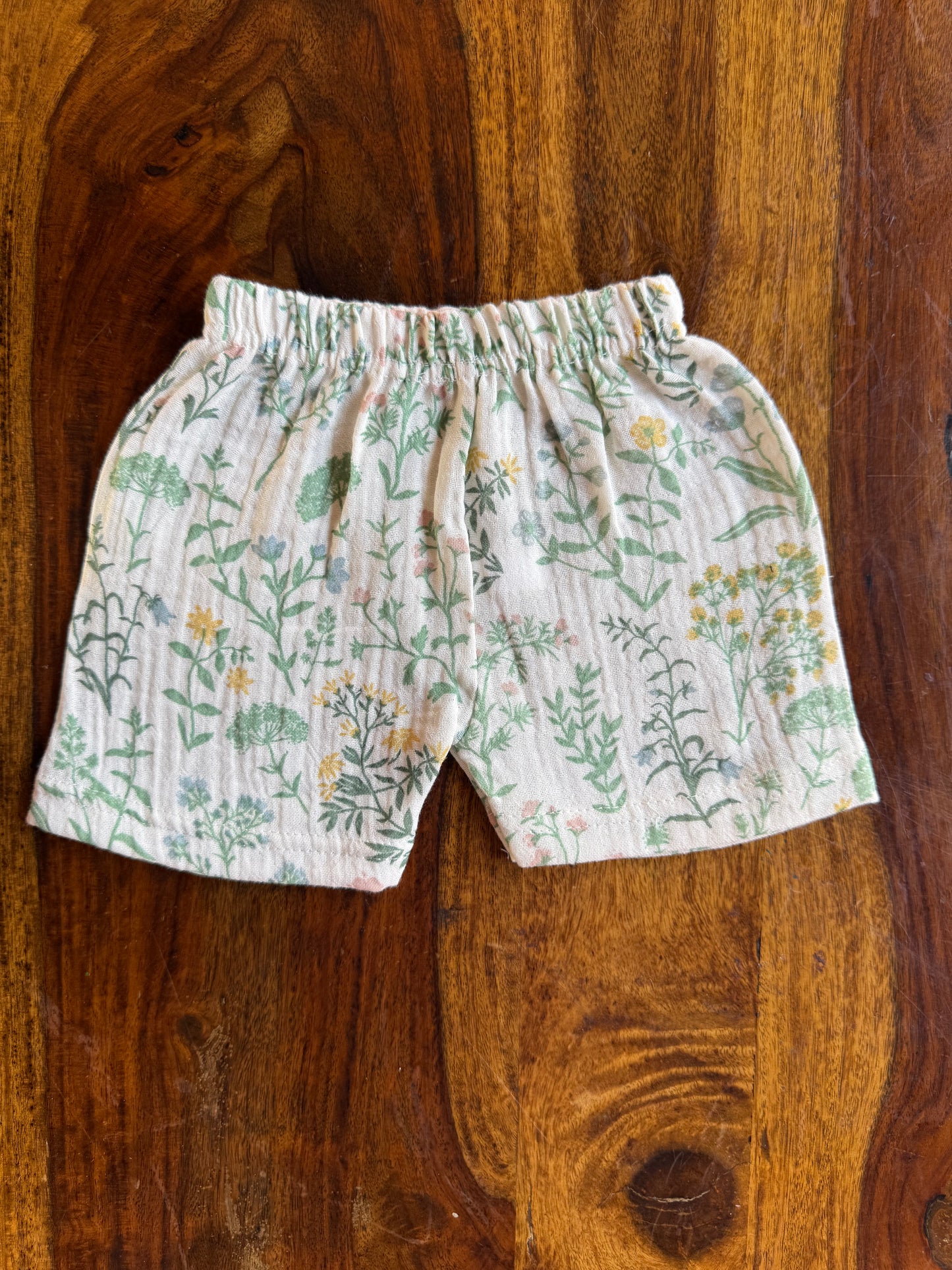Organic Muslin Jabla with Shorts
