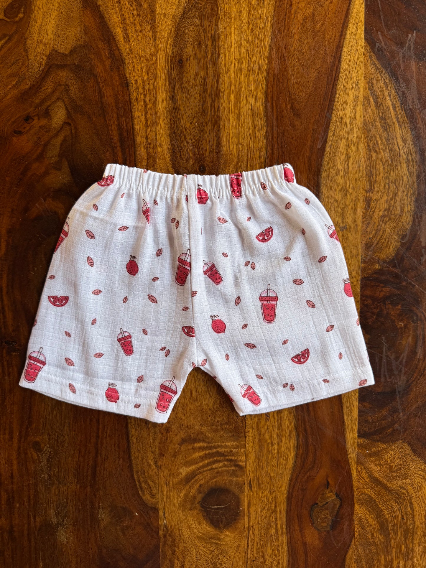 Organic Muslin Jabla with Shorts