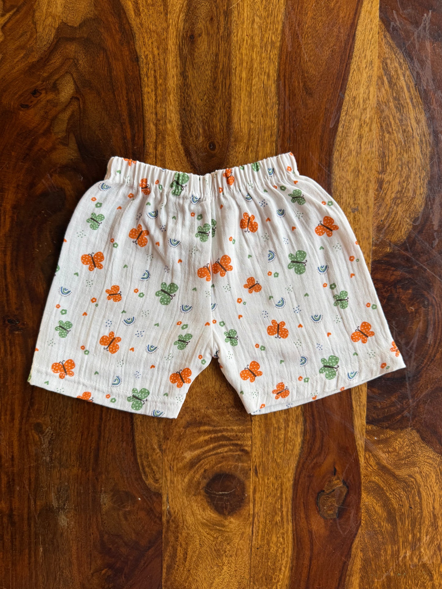 Organic Muslin Jabla with Shorts