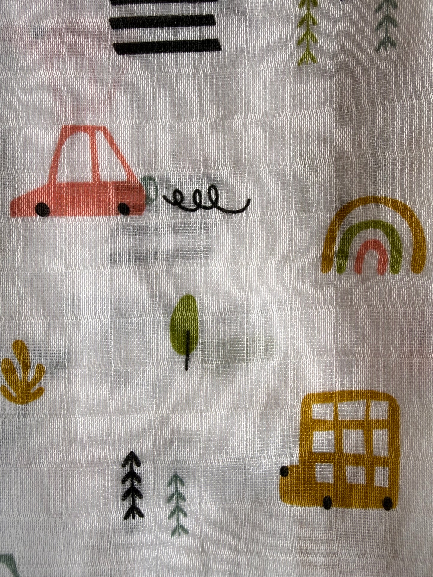 Pure Organic Muslin Swaddle 100 * 100 cm