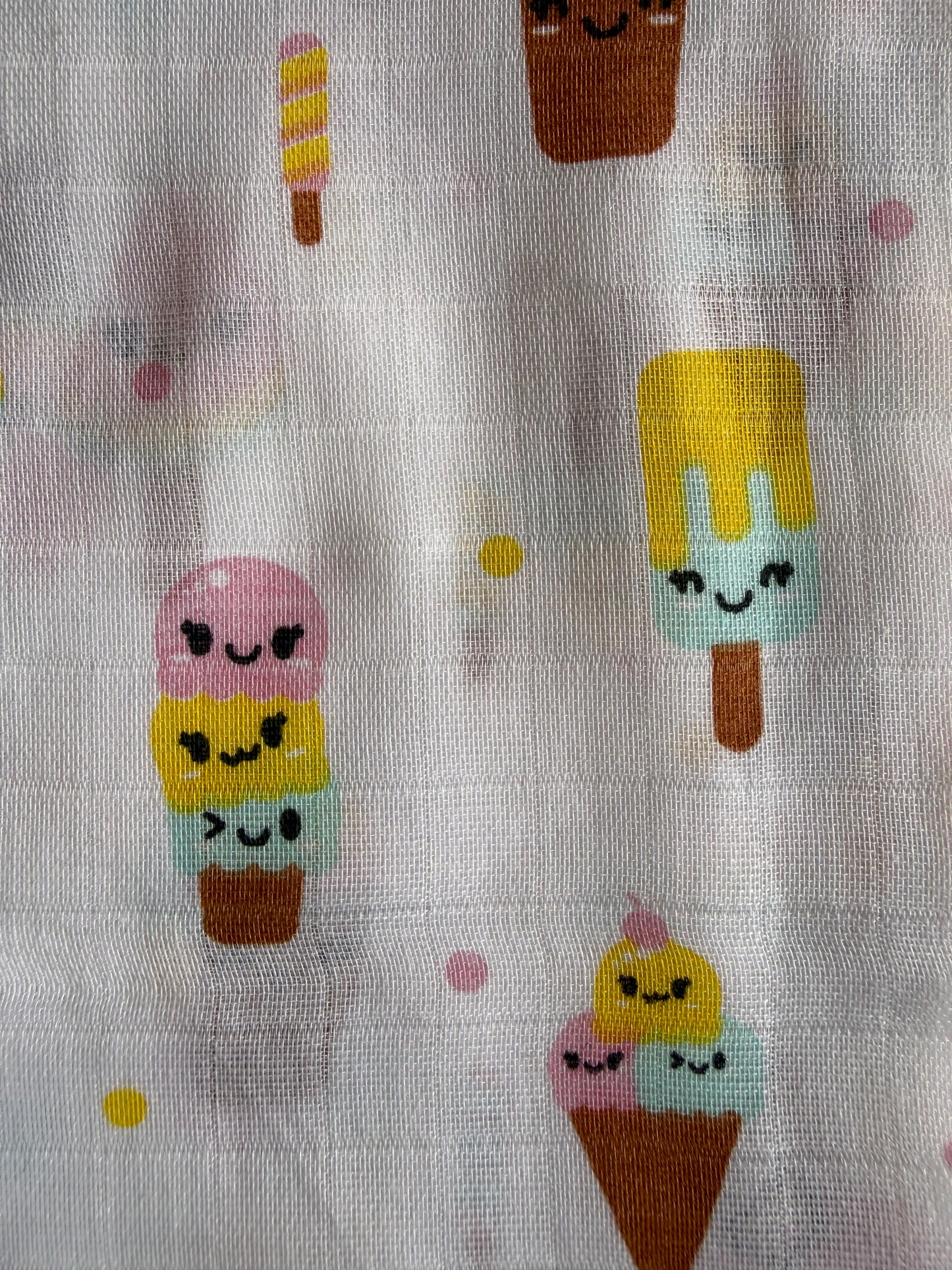 Pure Organic Muslin Swaddle 100 * 100 cm