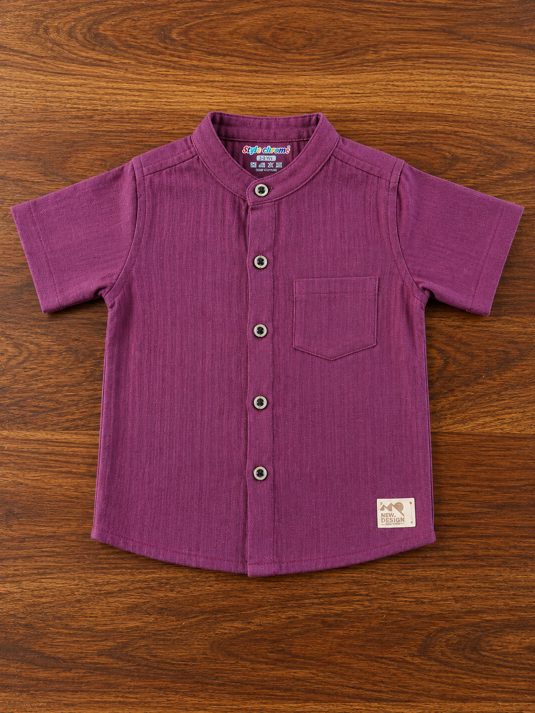Organic Muslin Shirt & Pant Set for Kids