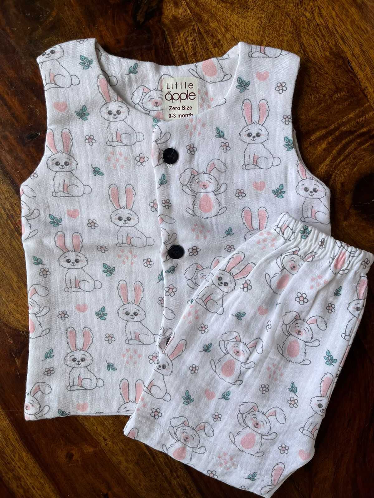 Organic Muslin Jabla with Shorts