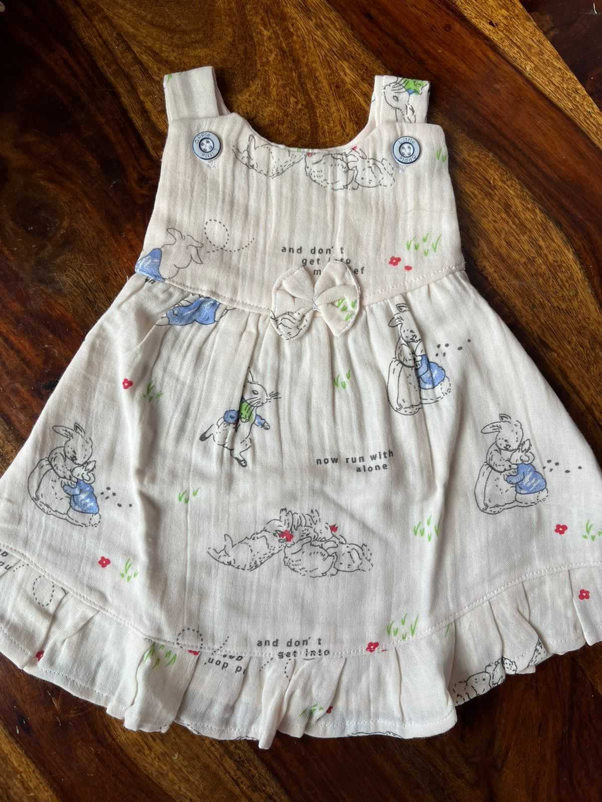 Organic Muslin Flared Dress