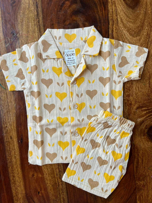 Muslin Collared Co-Ord Set