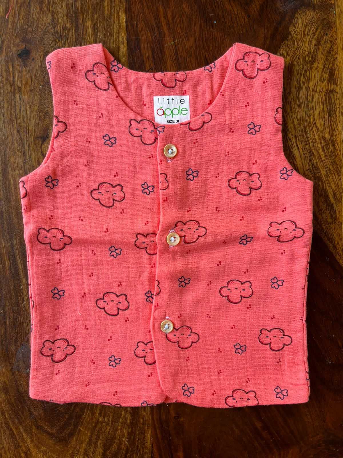 Pure Organic Muslin Cotton Jabla