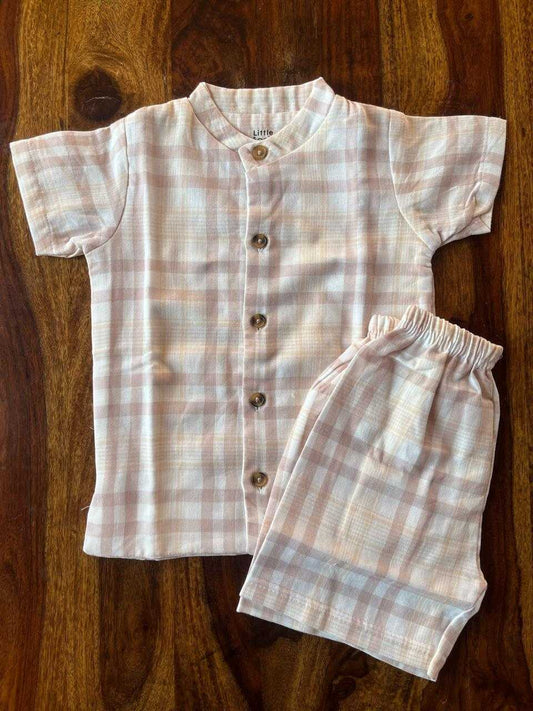 Muslin Collared Co-Ord Set